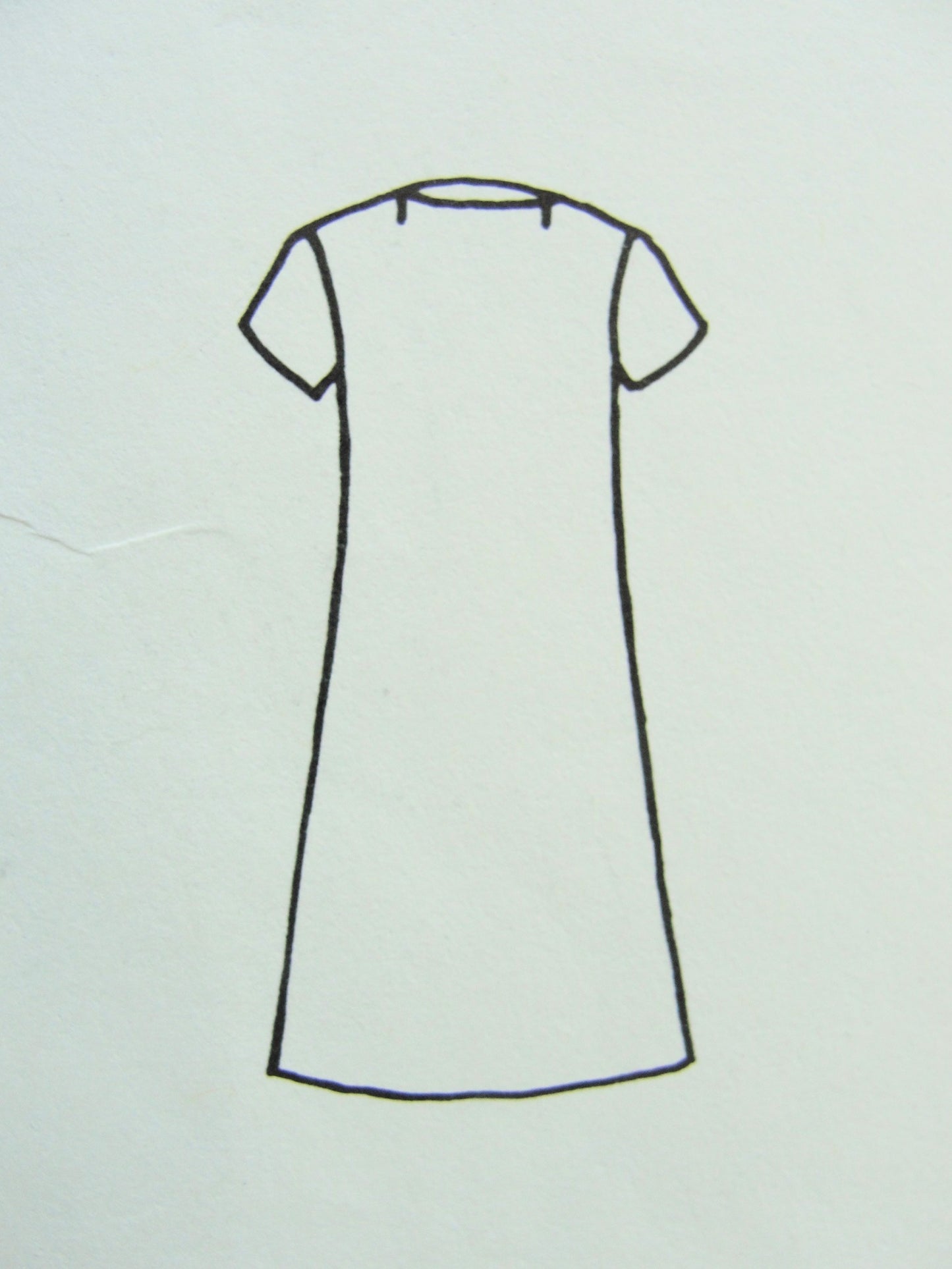 1960s Oscar de La Renta Dress Pattern Vogue Americana 1769 A Line Inverted Front Pleat Vintage Sewing Pattern Bust 32 or 36 Available