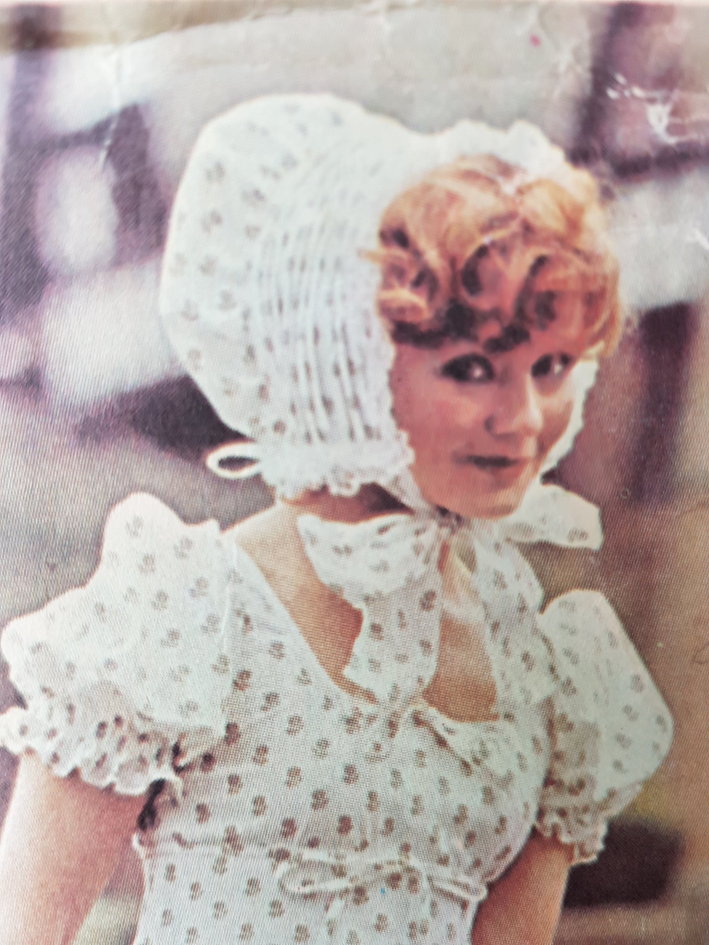 1970s LAURA ASHLEY Romantic Empire Waist Baby Doll Dress ,Bonnet Hat and Drawstring Bag Pattern McCALLs 4547 Short or Midi Length Dress, Bust 34 Vintage Sewing Pattern