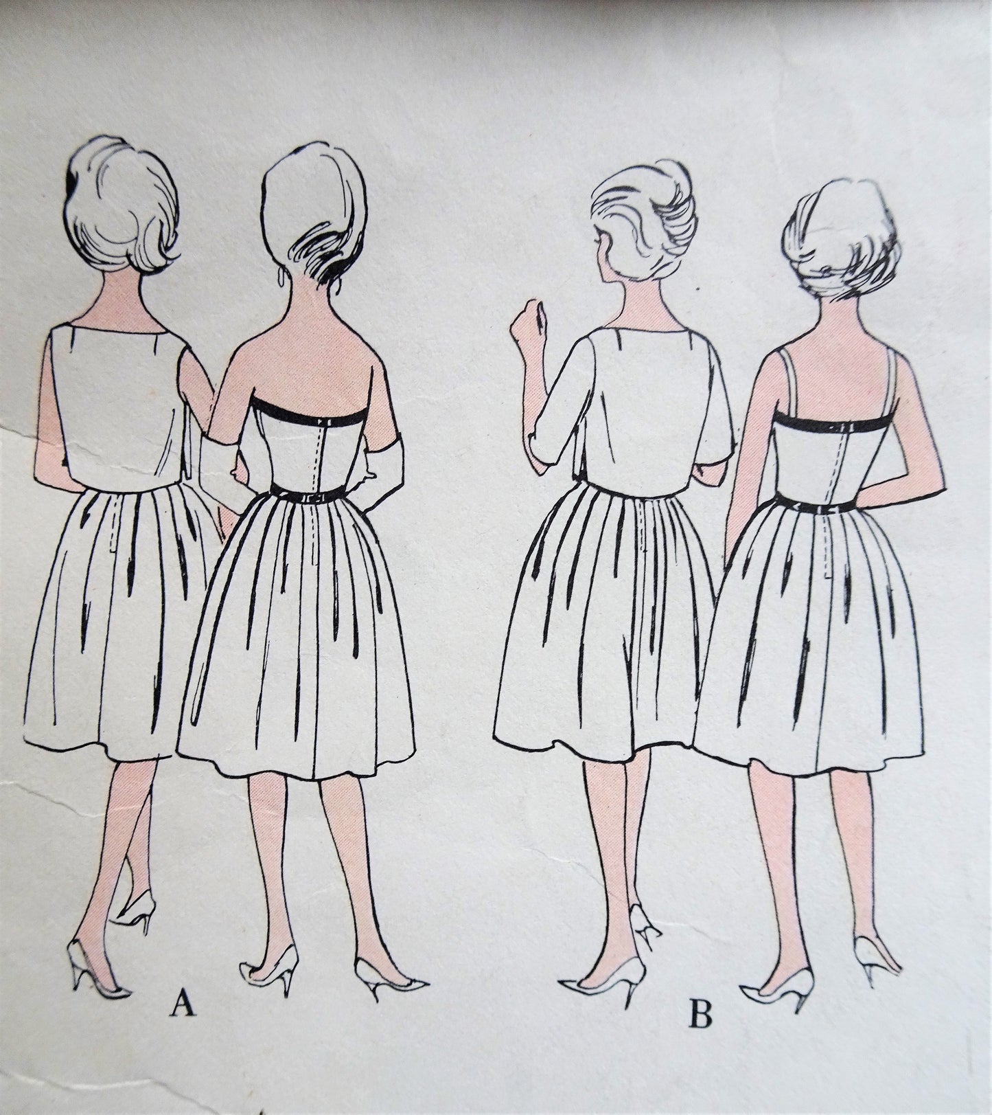 1960s BEAUTIFUL Cocktail Party Evening Dress Pattern VOGUE Couturier Design 1081 John Cavanagh Dress and Jacket 2 Versions, Bust 32 Vintage Sewing Pattern