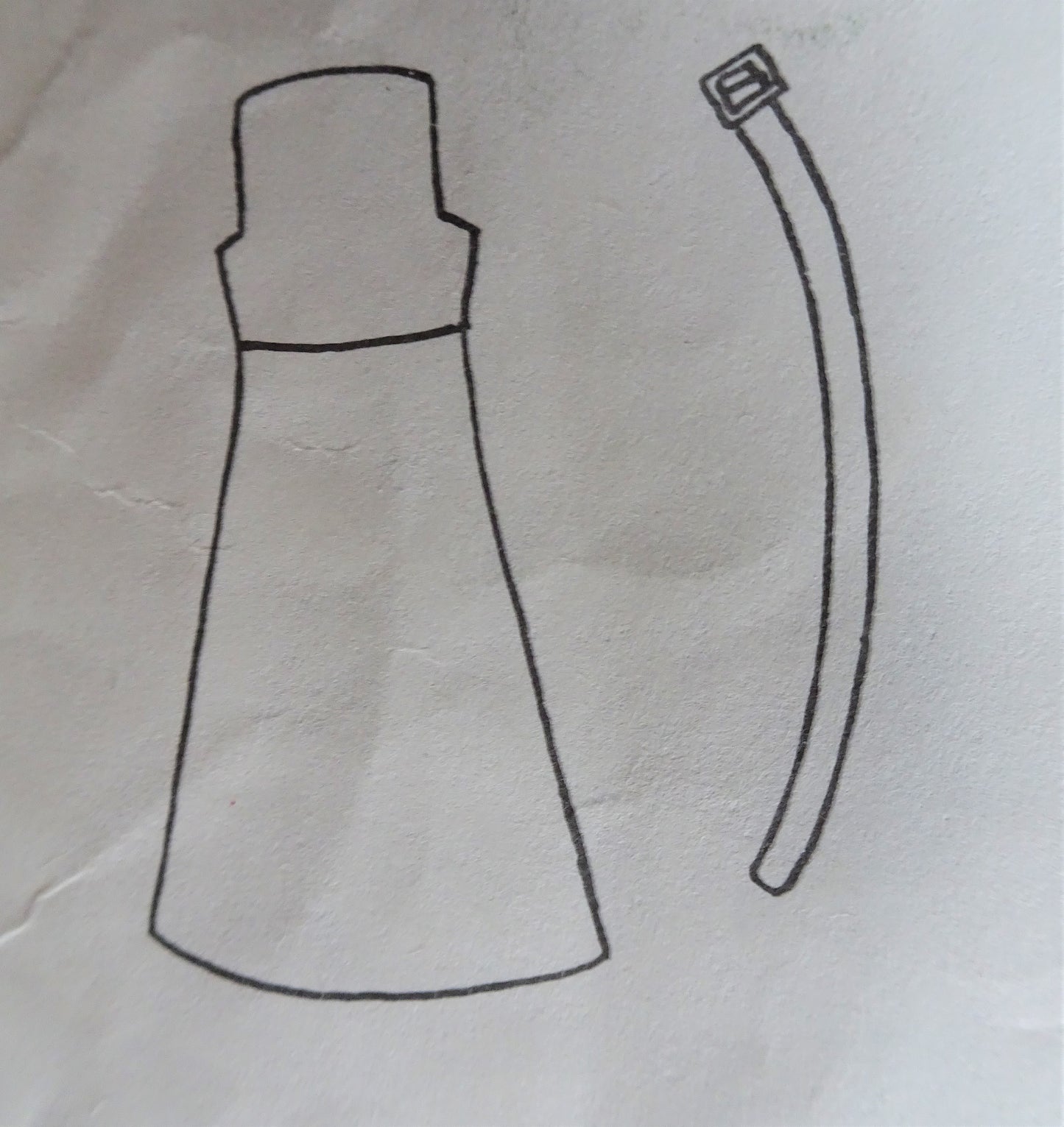 1960s STUNNING Mod Dress Pattern VOGUE AMERICANA 1927 High Waist Step In Dress With Bias Skirt,Cut Away Armholes, Day or Cocktail Evening Dress Bust 32.5 Vintage Sewing Pattern