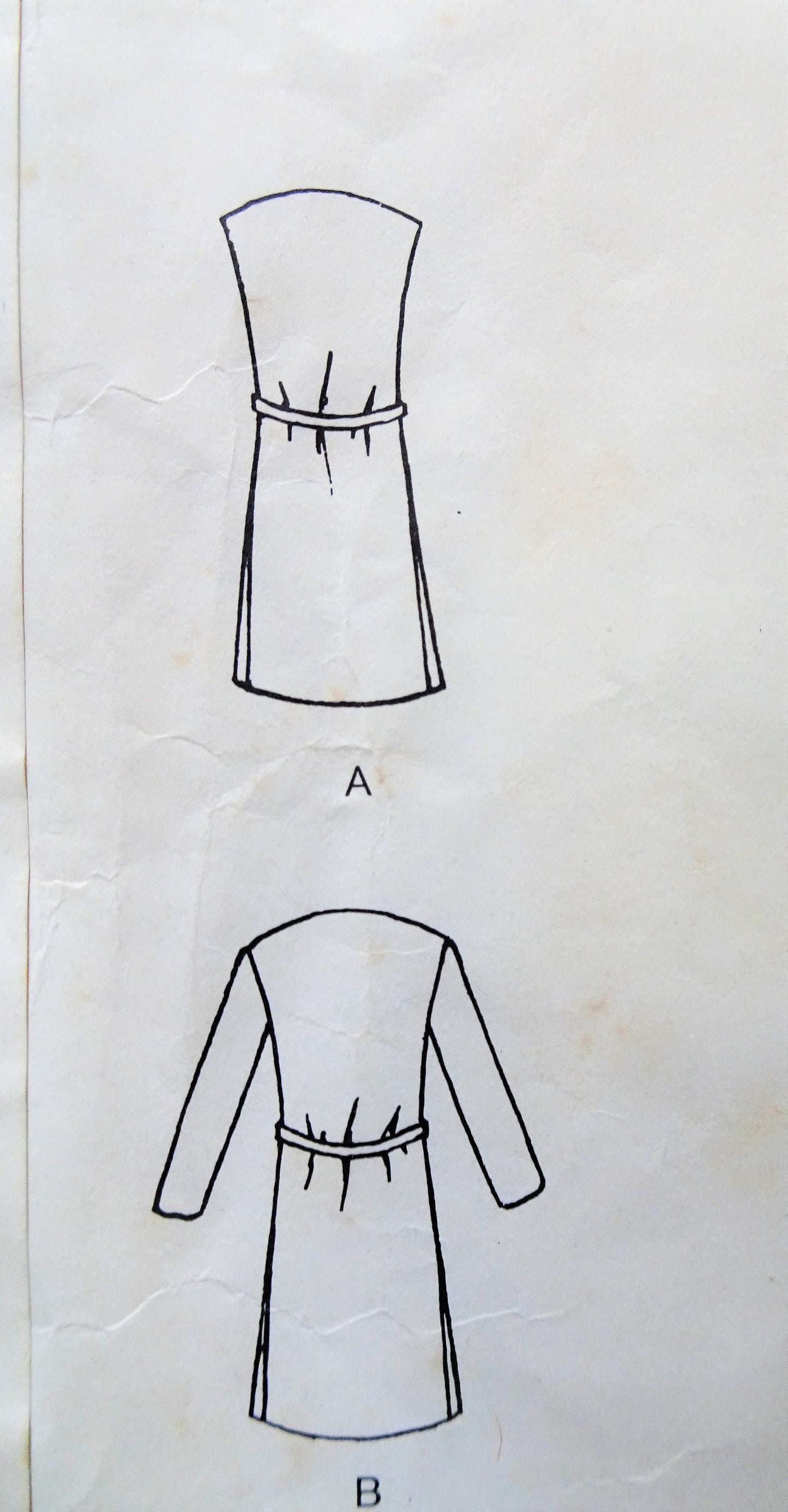 1960s CLASSY Federico Forquet Dress Pattern VOGUE Couturier Design 1968 Asymmetrical Front, Bust 34 Vintage Sewing Pattern