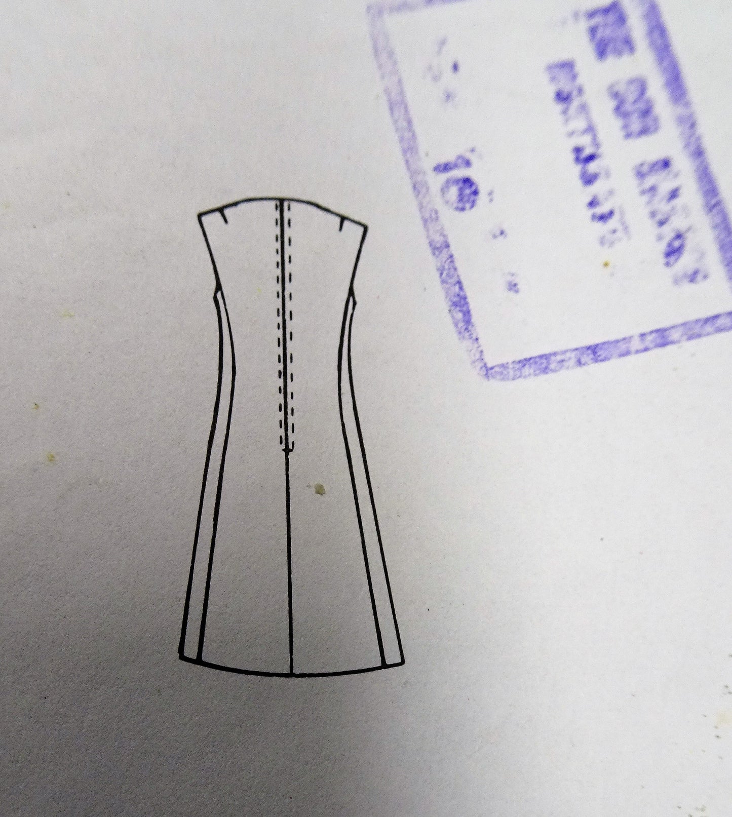 MOD 60s Bateau Neckline A Line Dress Pattern VOGUE Couturier Design 2203 Michael of London Designer, Bust 34 Vintage Sewing Pattern