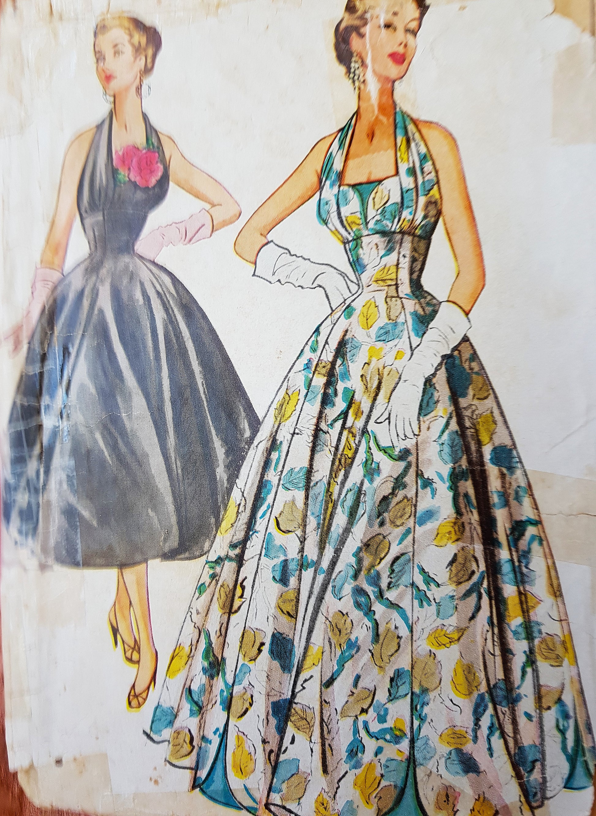 evening gown dress patterns 10 FREE Prom Sewing this dress offers a flattering fit with a touch of sophistication 1950s GORGEOUS Evening Gown Pattern