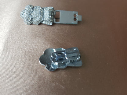 ART DECO Diamanté Dress Clips,Duette Brooch,Bridal Jewelry,1920s Brooch,Glittering Paste ,Vintage Flapper Pin,Beautiful Design