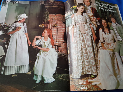FABULOUS 1970s Vintage BUTTERICK Patterns Catalog Book - Fall 1975 Fashions - Featured Designers Betsey Johnson, Jane Tise, Kenzo, Daniel Hechter
