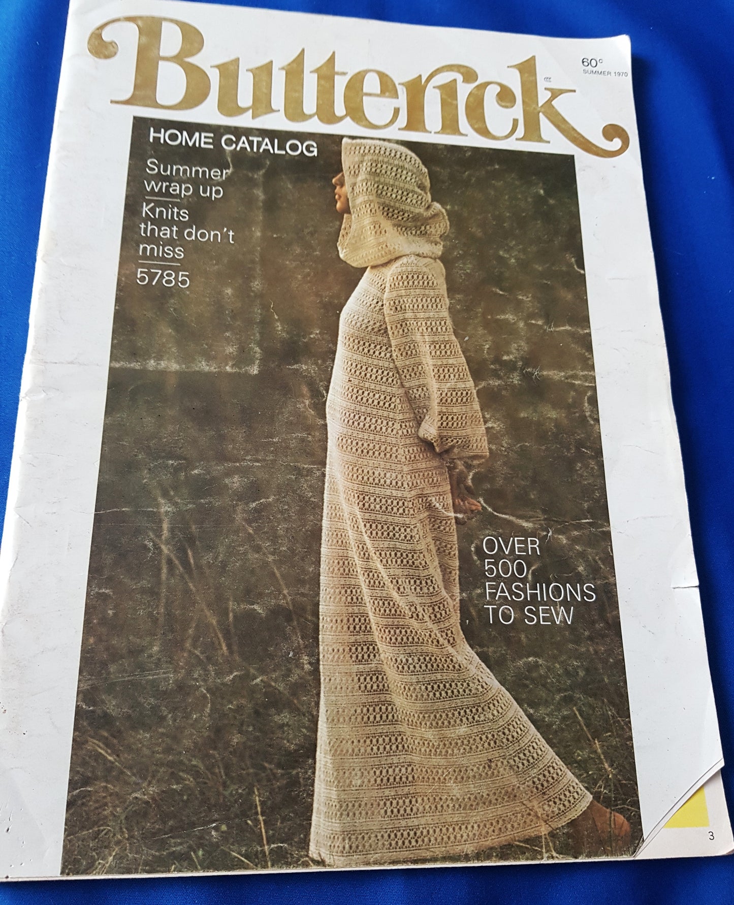 FABULOUS 1970s Vintage BUTTERICK Patterns Catalog Book -Summer 1970 Fashions - Featured Young American Designers-Chock Full of Fashions