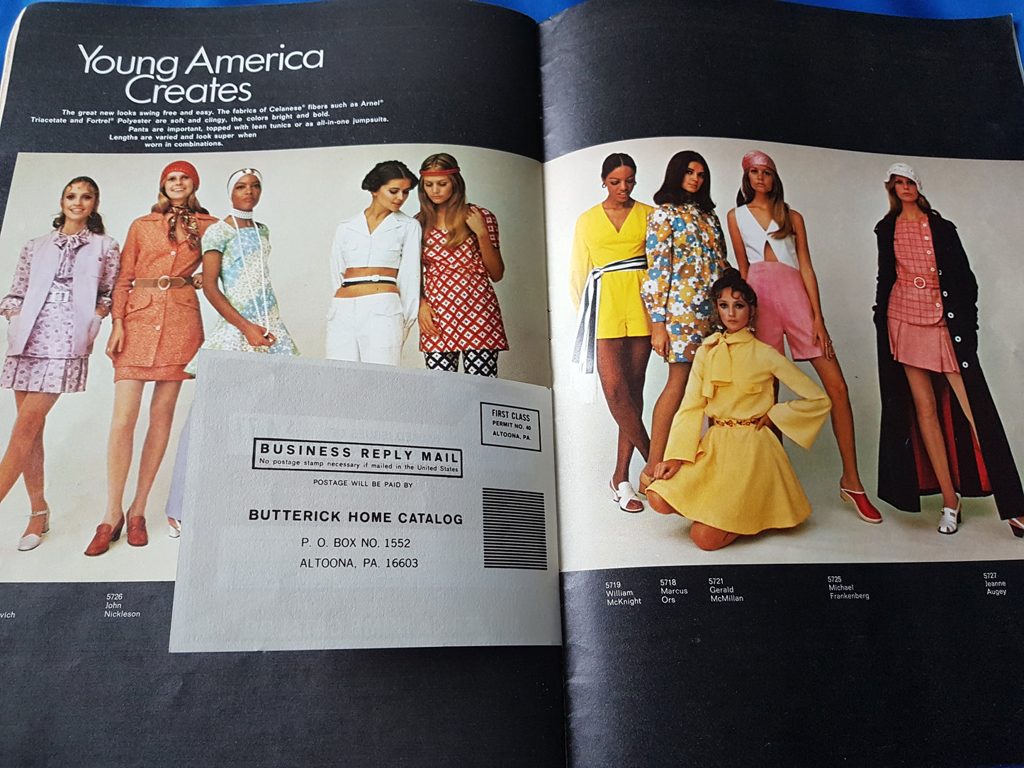 FABULOUS 1970s Vintage BUTTERICK Patterns Catalog Book -Summer 1970 Fashions - Featured Young American Designers-Chock Full of Fashions