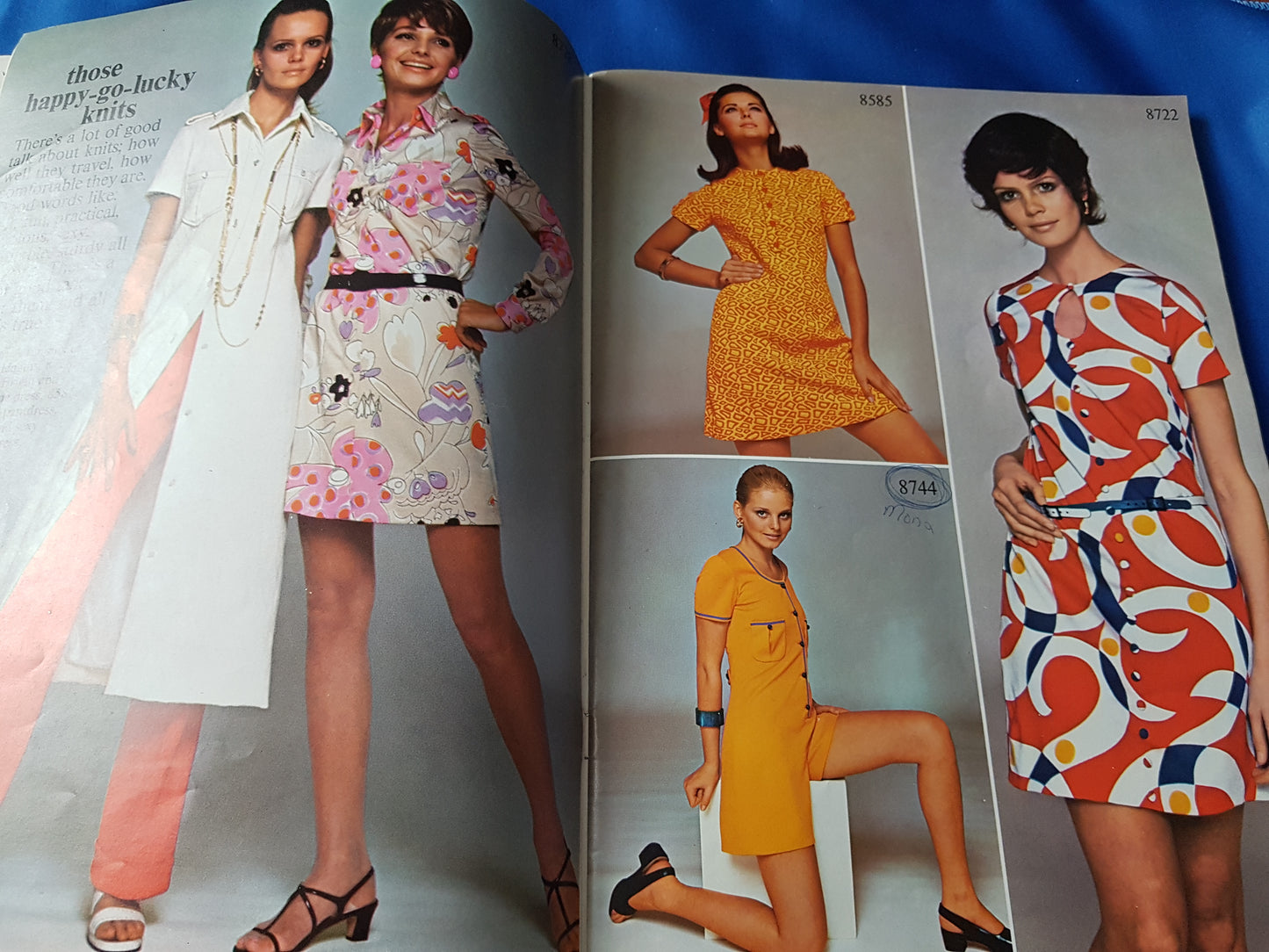 FABULOUS 1970s Vintage SIMPLICITY Patterns Catalog Book - Spring and Summer 1970 Fashions -Treasure Trove of Fashions