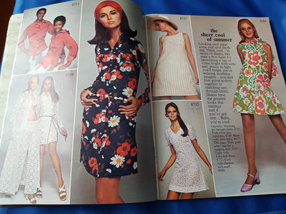 FABULOUS 1970s Vintage SIMPLICITY Patterns Catalog Book - Spring and Summer 1970 Fashions -Treasure Trove of Fashions