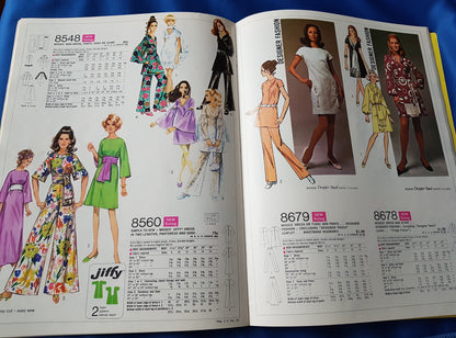 FABULOUS 1970s Vintage SIMPLICITY Patterns Catalog Book - Spring and Summer 1970 Fashions -Treasure Trove of Fashions