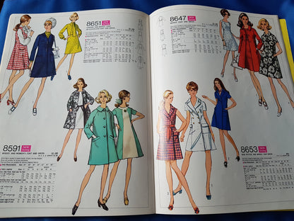 FABULOUS 1970s Vintage SIMPLICITY Patterns Catalog Book - Spring and Summer 1970 Fashions -Treasure Trove of Fashions