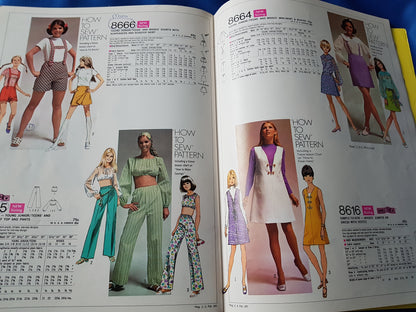 FABULOUS 1970s Vintage SIMPLICITY Patterns Catalog Book - Spring and Summer 1970 Fashions -Treasure Trove of Fashions