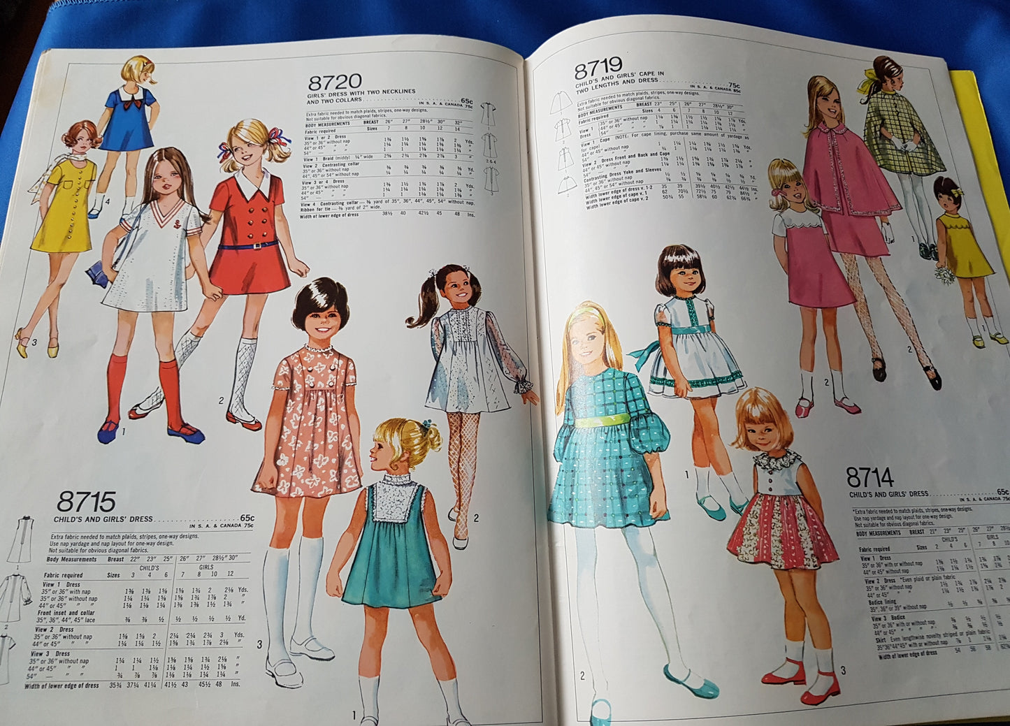 FABULOUS 1970s Vintage SIMPLICITY Patterns Catalog Book - Spring and Summer 1970 Fashions -Treasure Trove of Fashions