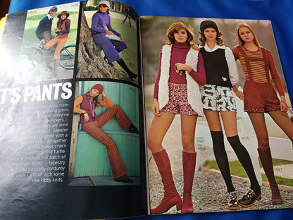 FABULOUS 1970s Vintage SIMPLICITY Patterns Catalog Book - Fall and Winter 1971 Fashions -Wonderful Catalog of Retro Fashions