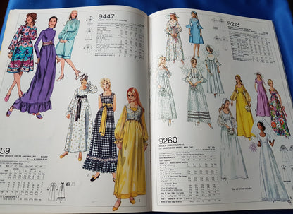 FABULOUS 1970s Vintage SIMPLICITY Patterns Catalog Book - Fall and Winter 1971 Fashions -Wonderful Catalog of Retro Fashions