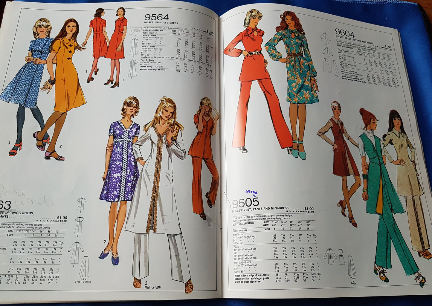FABULOUS 1970s Vintage SIMPLICITY Patterns Catalog Book - Fall and Winter 1971 Fashions -Wonderful Catalog of Retro Fashions