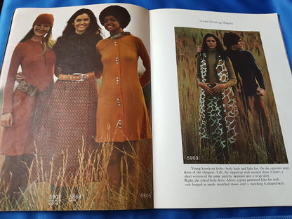 FABULOUS 1970s Vintage BUTTERICK Patterns Catalog Book - Fall 1970 Fashions - Featured Designer Mary Quant, Wonderful Vintage Fashions