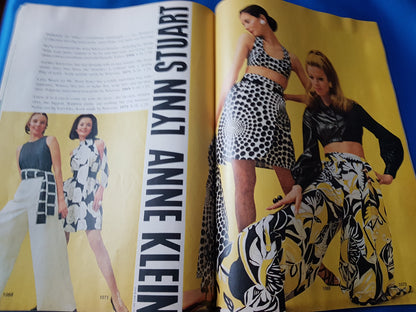 VINTAGE McCall's Pattern Fashions Catalog Summer 1969,Fabulous Fashion Pattern Photos, Features Anne Klein, Mollie Parnis, Vintage Pattern Catalog