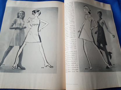 VINTAGE McCall's Pattern Fashions Catalog Summer 1969,Fabulous Fashion Pattern Photos, Features Anne Klein, Mollie Parnis, Vintage Pattern Catalog