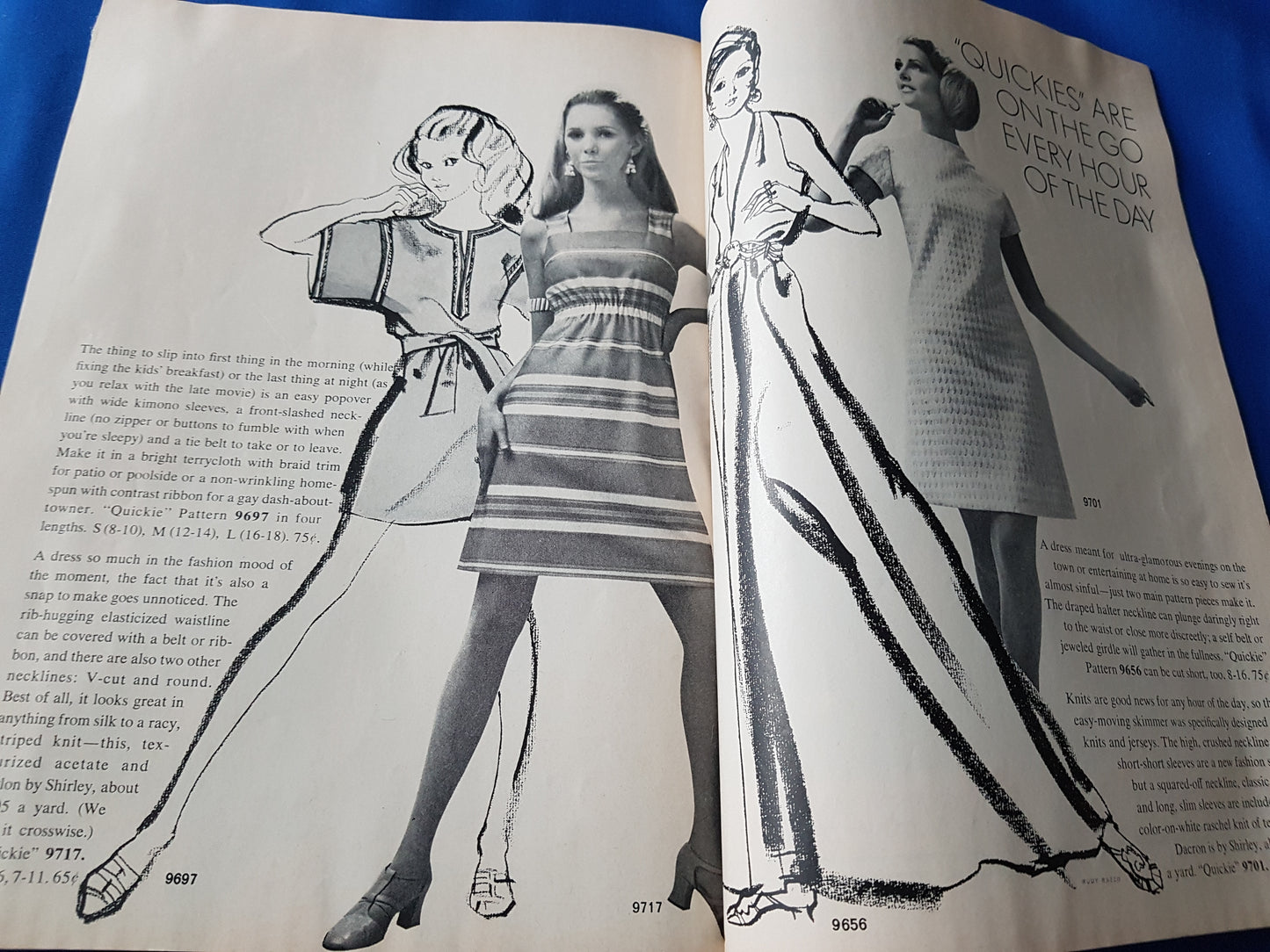 VINTAGE McCall's Pattern Fashions Catalog Summer 1969,Fabulous Fashion Pattern Photos, Features Anne Klein, Mollie Parnis, Vintage Pattern Catalog