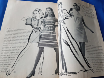 VINTAGE McCall's Pattern Fashions Catalog Summer 1969,Fabulous Fashion Pattern Photos, Features Anne Klein, Mollie Parnis, Vintage Pattern Catalog