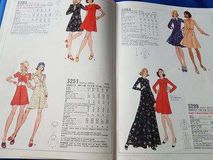 FABULOUS 1970s Vintage BUTTERICK Patterns Catalog Book - Fall 1973 Fashions - Featured Designers Willi Smith, Betsey Johnson Alley Cat, Wonderful Vintage Fashions