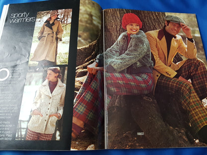 FABULOUS 1970s Vintage SIMPLICITY Patterns Home Catalog Book - Fall and Winter 1973 Fashions -Wonderful Catalog of Retro Fashions