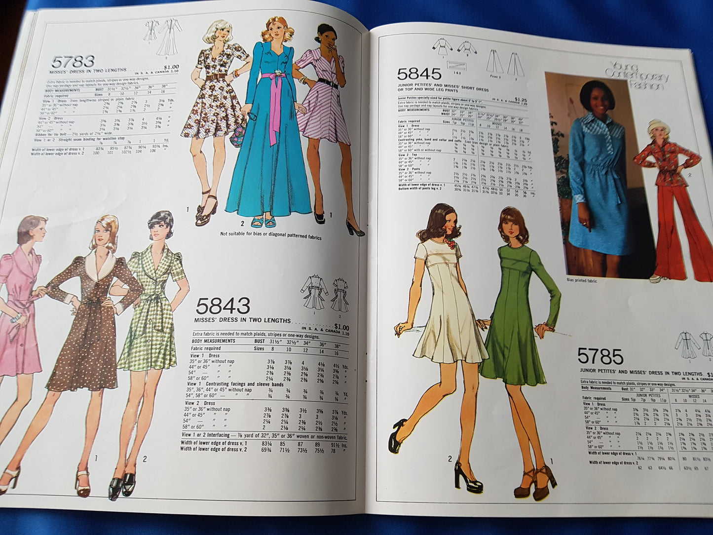 FABULOUS 1970s Vintage SIMPLICITY Patterns Home Catalog Book - Fall and Winter 1973 Fashions -Wonderful Catalog of Retro Fashions