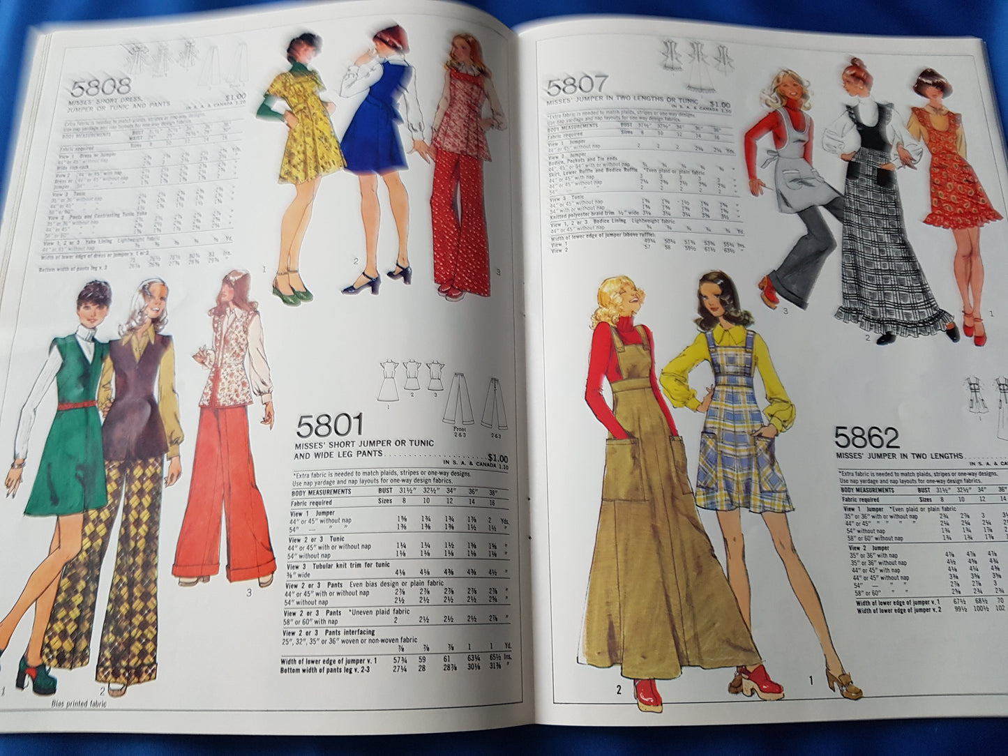 FABULOUS 1970s Vintage SIMPLICITY Patterns Home Catalog Book - Fall and Winter 1973 Fashions -Wonderful Catalog of Retro Fashions