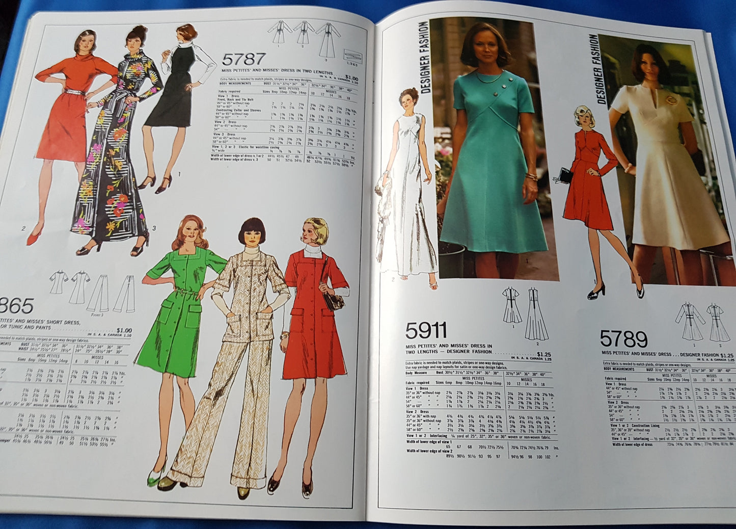 FABULOUS 1970s Vintage SIMPLICITY Patterns Home Catalog Book - Fall and Winter 1973 Fashions -Wonderful Catalog of Retro Fashions