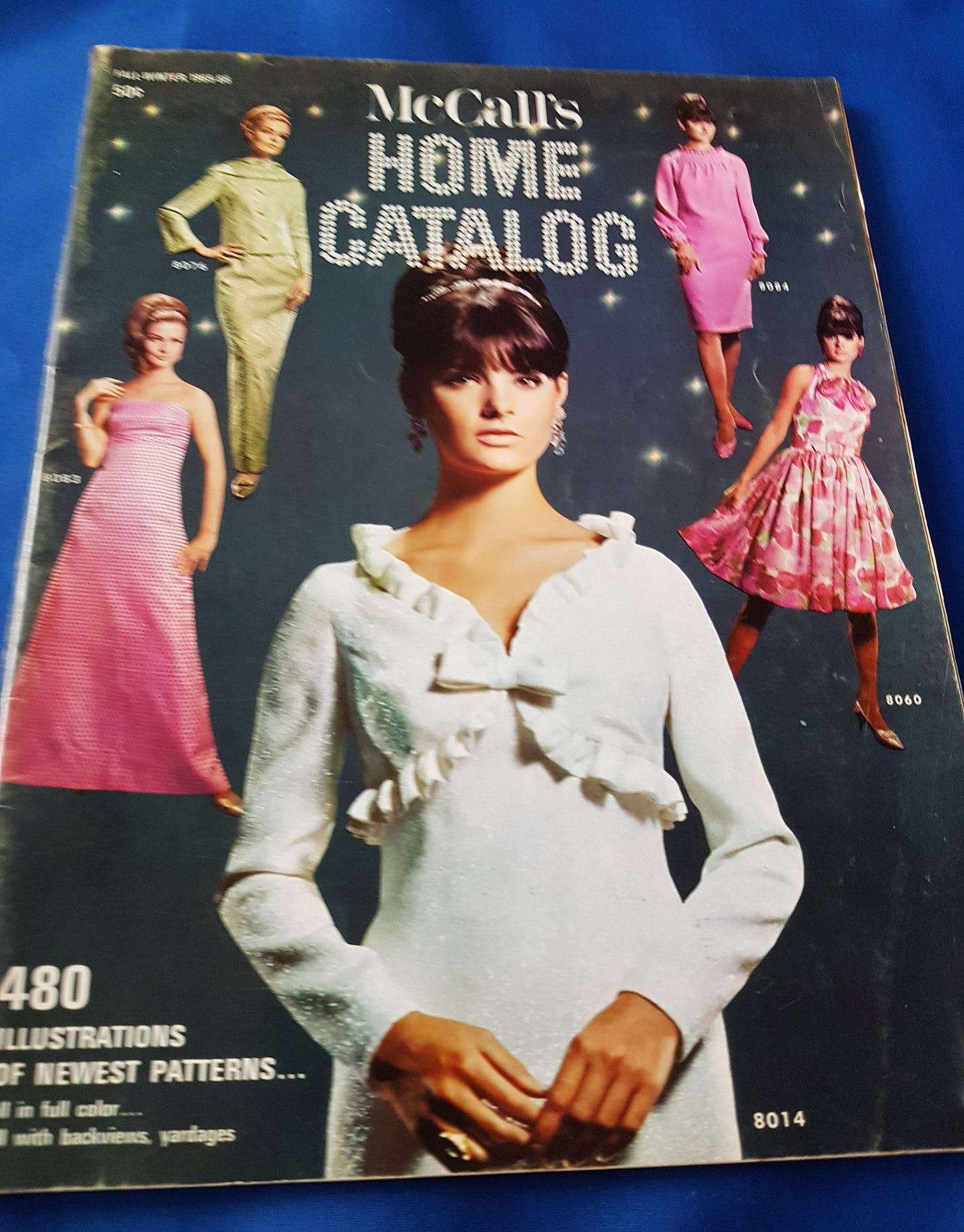 FABULOUS 1960s Vintage McCALL'S Patterns Home Catalog Book -Fall Winter 1965-66 Fashions - Featured American Designers, Wonderful Fashions