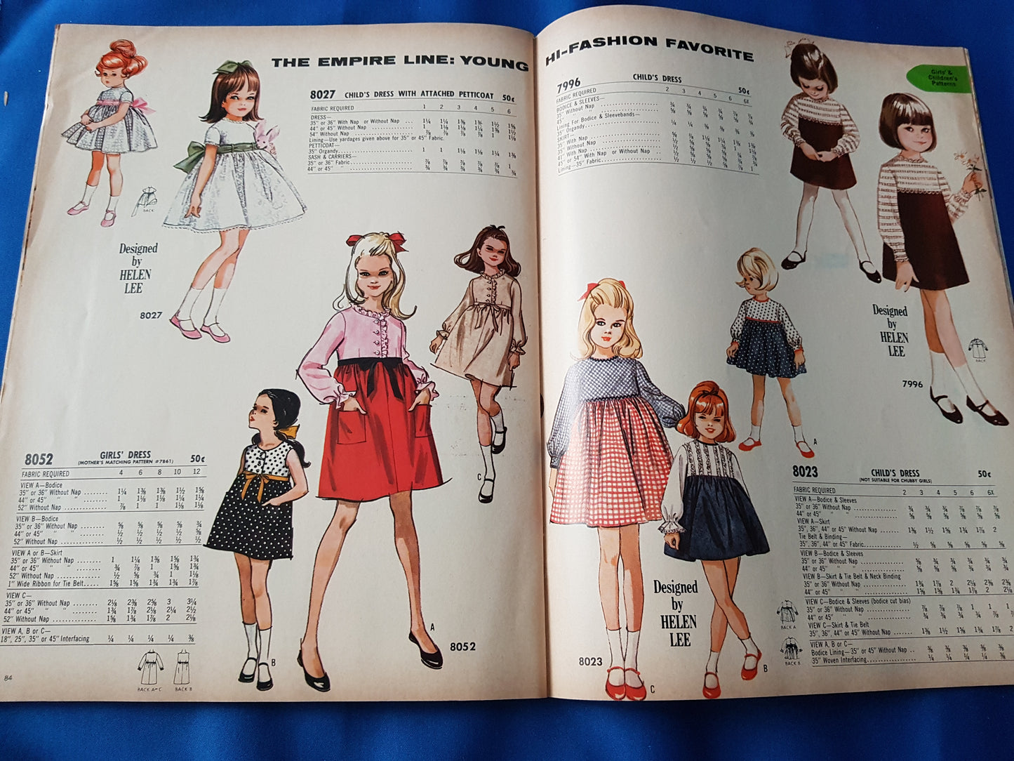 FABULOUS 1960s Vintage McCALL'S Patterns Home Catalog Book -Fall Winter 1965-66 Fashions - Featured American Designers, Wonderful Fashions