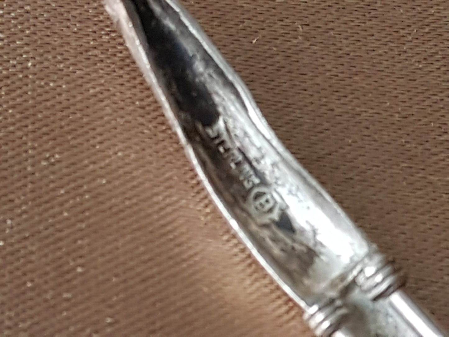 LOVELY Edwardian Birks Sterling Silver Snake Bracelet, By Pass Style, Beautiful Details, Collectible Vintage Jewelry