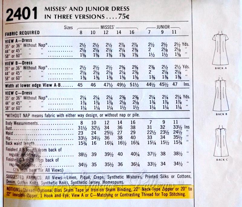 70s Sizzling Keyhole Neckline A Line Dress PatternMini or Regular Lengths 3 Style Versions McCalls 2401 Vintage Sewing Pattern UNCUT
