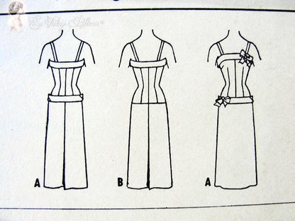 1950s  Slim Cocktail or Sun Dress Pattern Figure Molding Ava Gardner Style McCalls 3186 Vintage Sewing Pattern UNCUT Bust 30