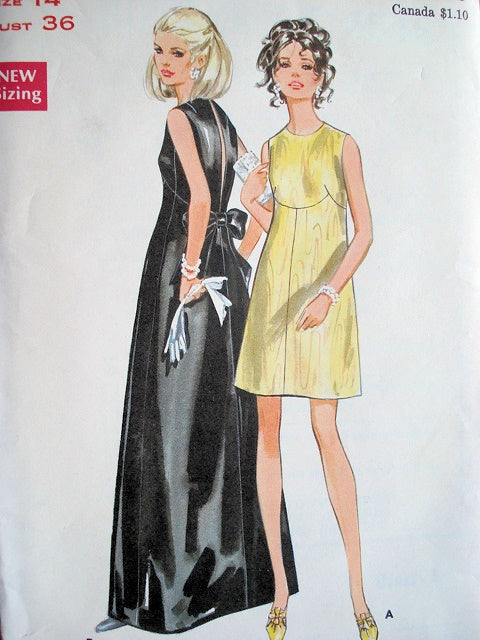 60s BEAUTIFUL Evening Gown Cocktail Party Dress Pattern BUTTERICK 5548 Stunning Special Occasion Dress, Very Like  Belinda Bellville Vogue Couturier Design 2112 Bust 31 Vintage Sewing Pattern FACTORY FOLDED