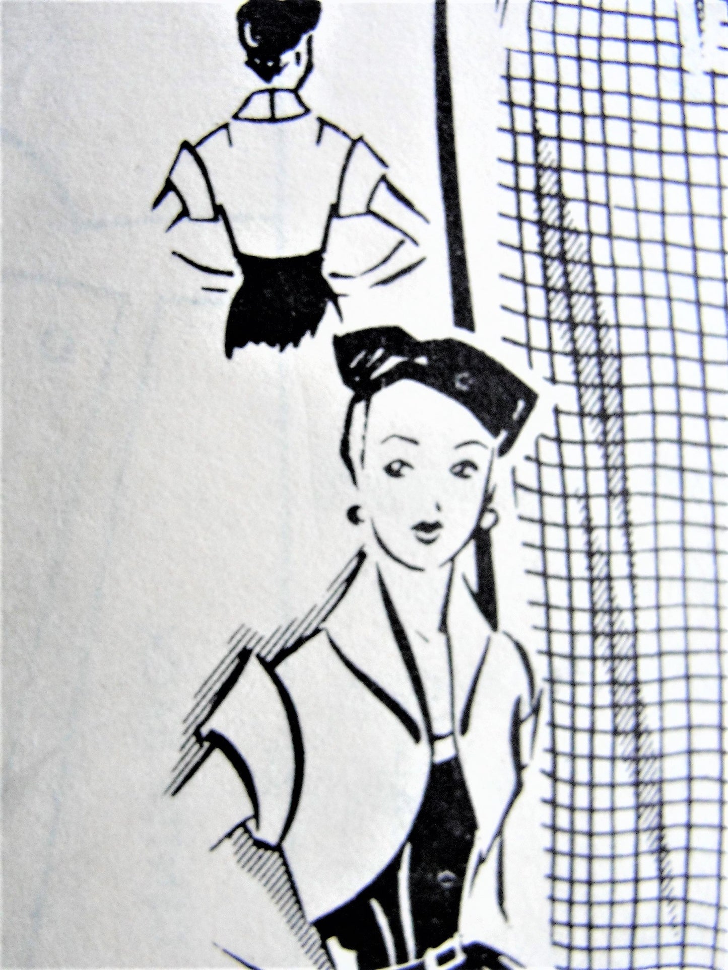 1950s STRIKING Slim Dress and Fabulous Bolero Jacket Pattern SEW RITE 8918 Day or Evening Dress, Beautiful Collared Jacket Bust 32 Vintage Sewing Pattern FACTORY FOLDED