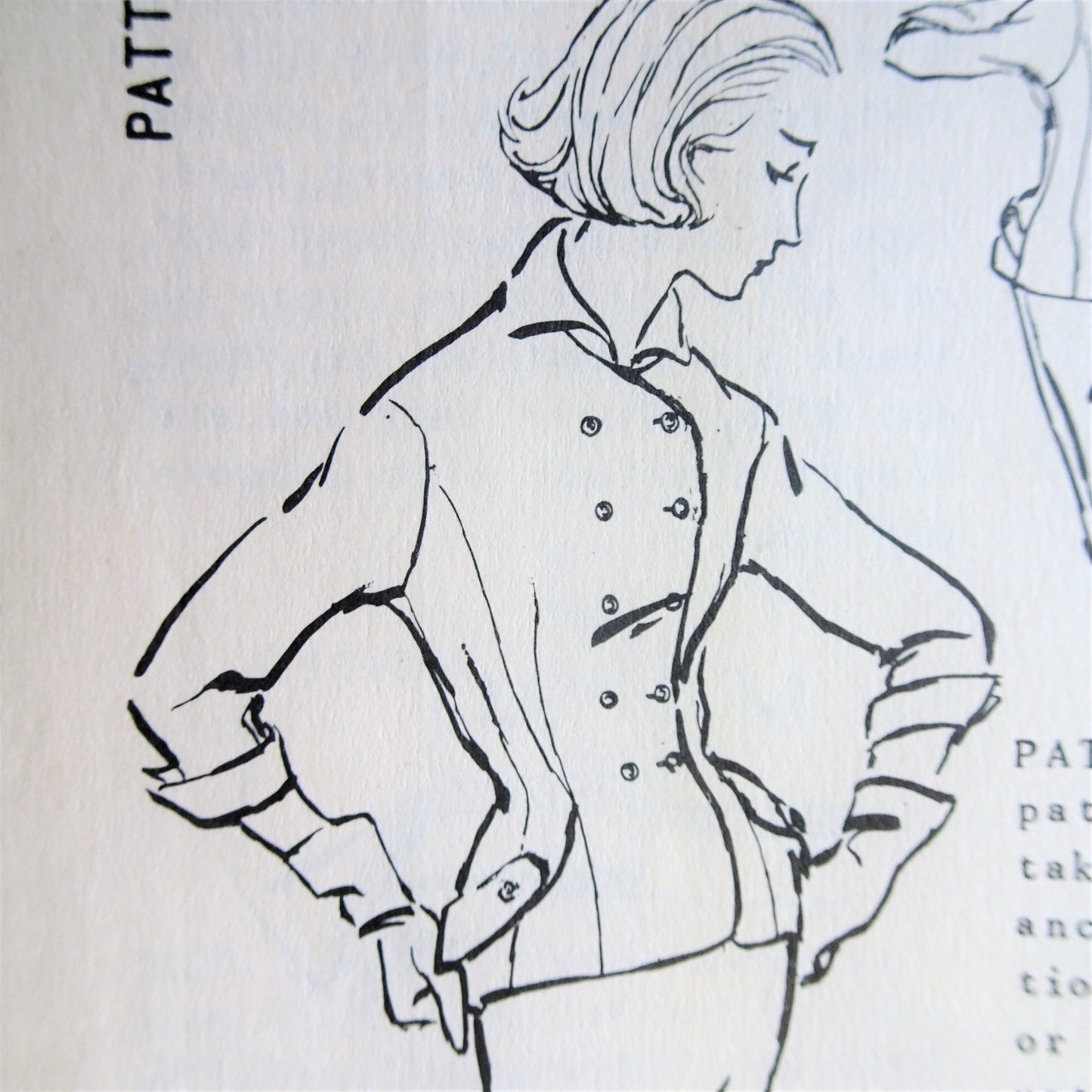 1950s STUNNING Pierre Cardin of France Suit Pattern SPADEA S-322 Fabulous Fitted Couture Jacket and Pencil Slim Skirt, Bust 36 Vintage Sewing Pattern FACTORY FOLDED