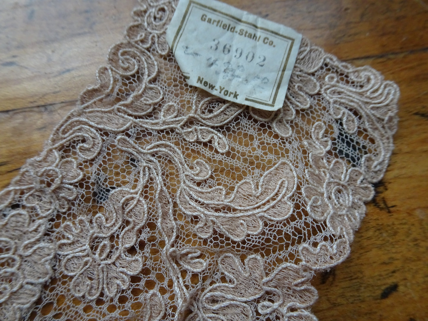 BEAUTIFUL Antique FRENCH LACE Collar,Tambour Embroidered,Great Gatsby,Bridal Vintage Clothing,Collectible Vintage Lace