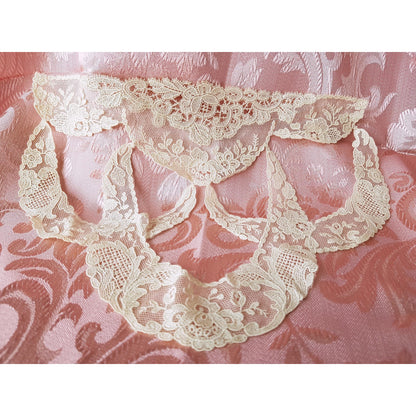 LOVELY Antique Lace Large Applique,Mixed Lace,Perfect For Dress,Blouse,Collectible Vintage Lace,Heirloom Sewing