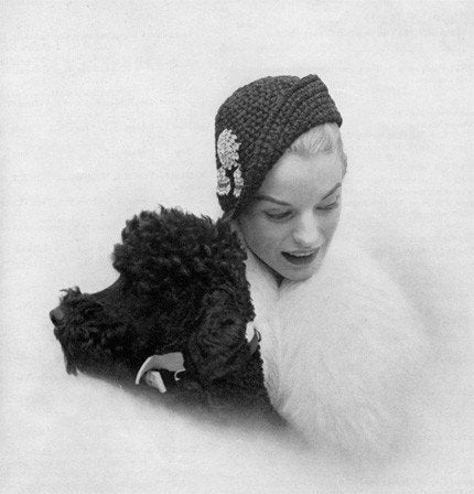 INSTANT DOWNLOAD PDF 1950s Vintage Crochet Pattern Flirty Cloche Hat and Handbag Crocheted Pattern