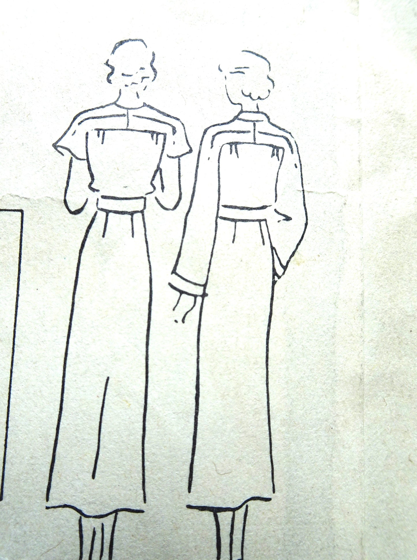 STUNNING 1930s Frock Dress Pattern HOLLYWOOD 1039 Features Starlet Jean Muir Beautiful Day or Cocktail Dinner Dress, Easy To Sew Dress Bust 32 Vintage Sewing Pattern