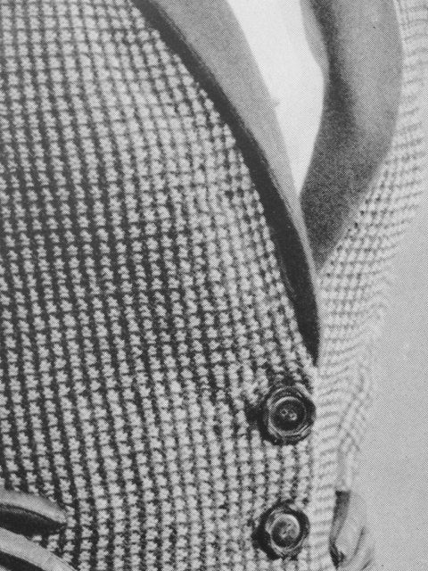 INSTANT PDF PATTERN Film Noir 1940s Vintage Knit Pattern Knitted Tailored Fitted Jacket Blazer Lauren Bacall Style Knitting Pattern