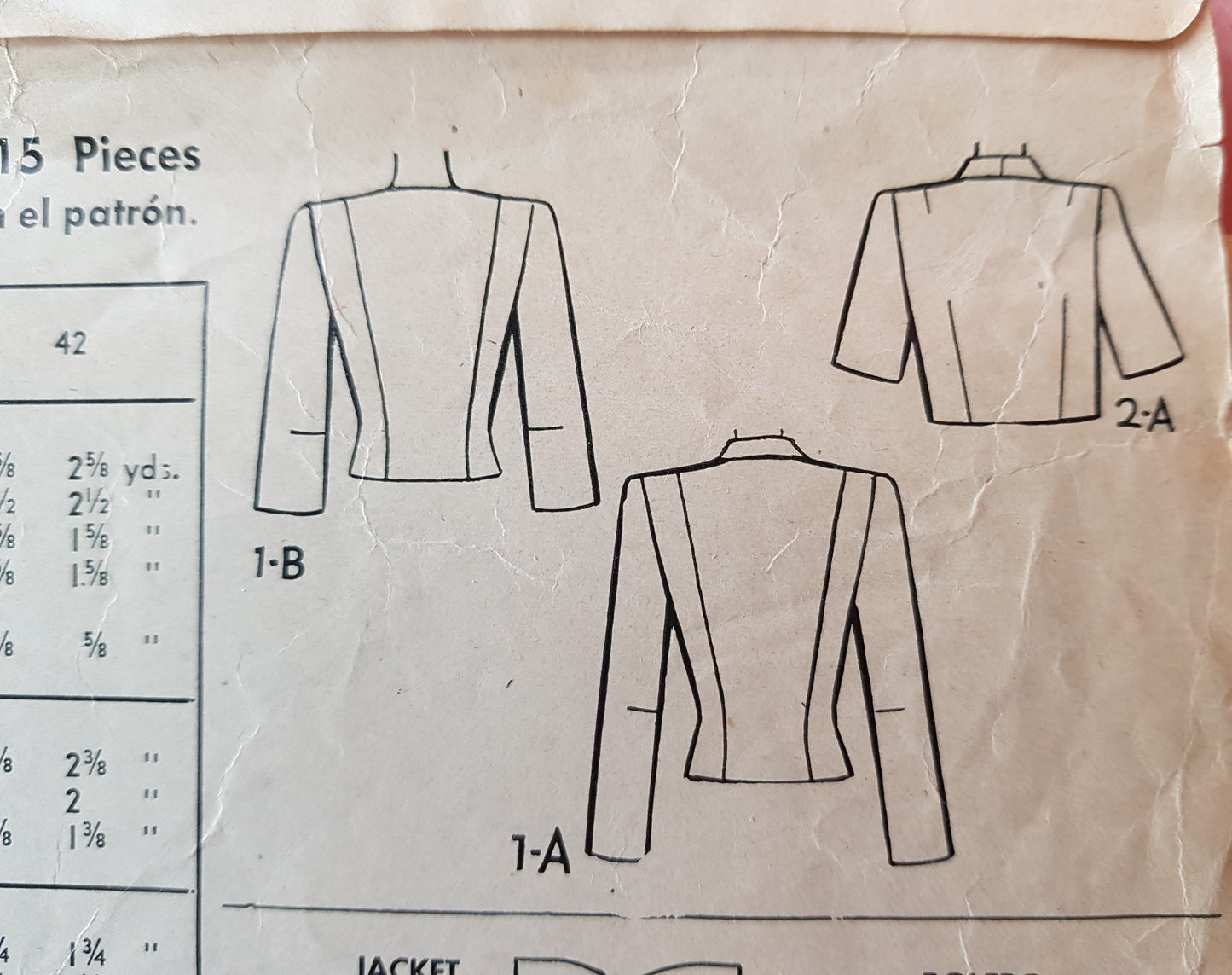 1940s FABULOUS Jacket and Bolero Pattern McCALL 5199 Four Beautiful Style Versions Bust 32 Vintage Sewing Pattern