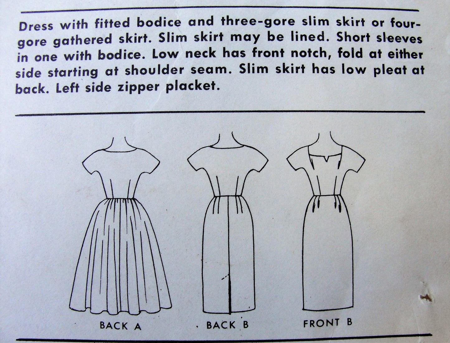 1960s LOVELY Full or Slim Skirt Dress Pattern McCALLS 5312 Beautiful Neckline, Day or Party Cocktail Dress Bust 32 Vintage Sewing Pattern