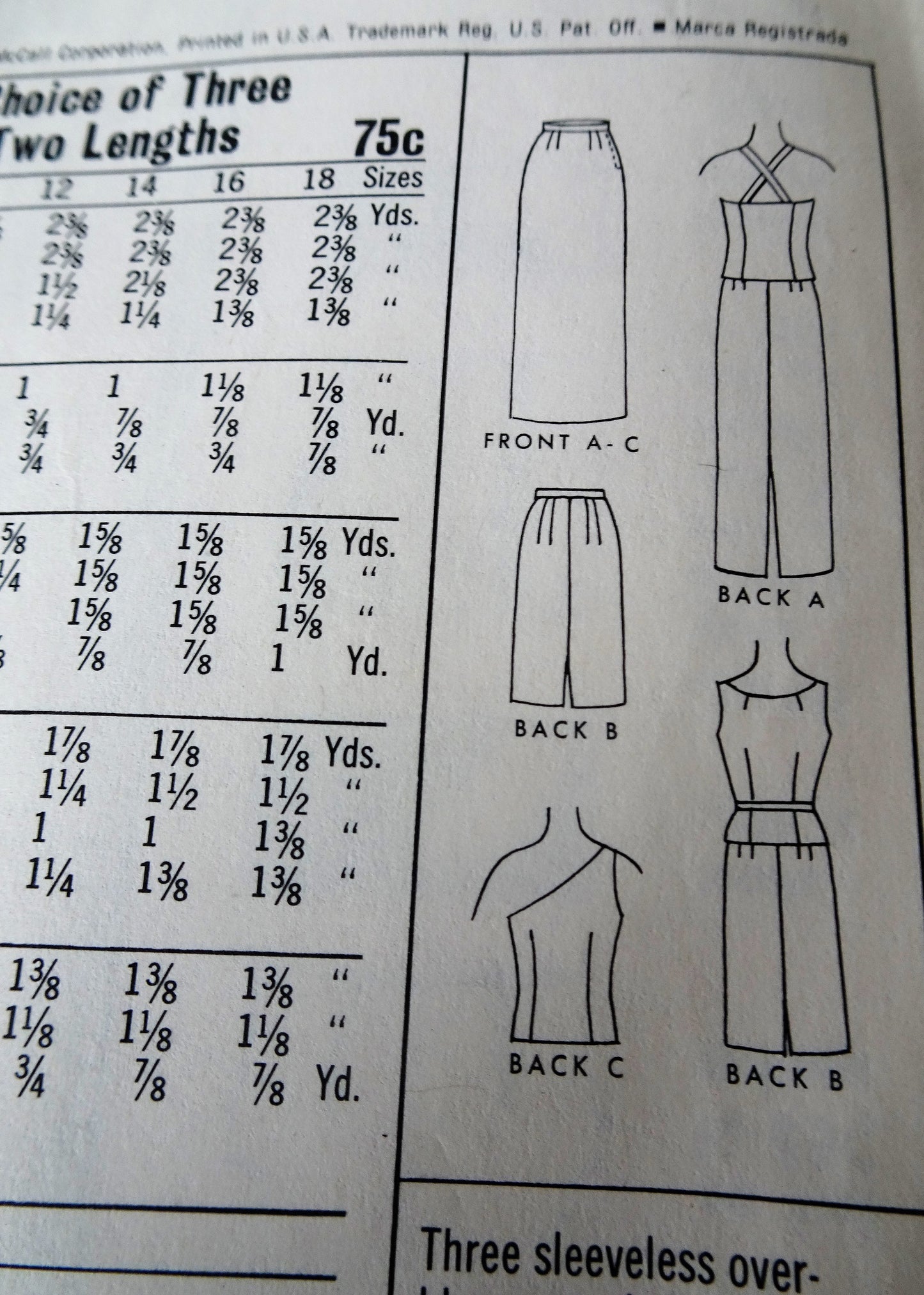 1960s ELEGANT Evening Separates Pattern McCALLS 8500 Slim Skirt in 2 Lengths, 3 Stunning Blouse Tops, Bust 36, Easy To Sew Vintage Sewing Pattern