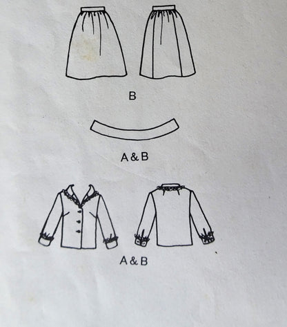 1960s BEAUTIFUL 2 Pc Evening Cocktail Party Dress Pattern VOGUE Couturier Design 2031 Full Length Maxi or Short, Easy Elegance, Bust 32 Vintage Sewing Pattern