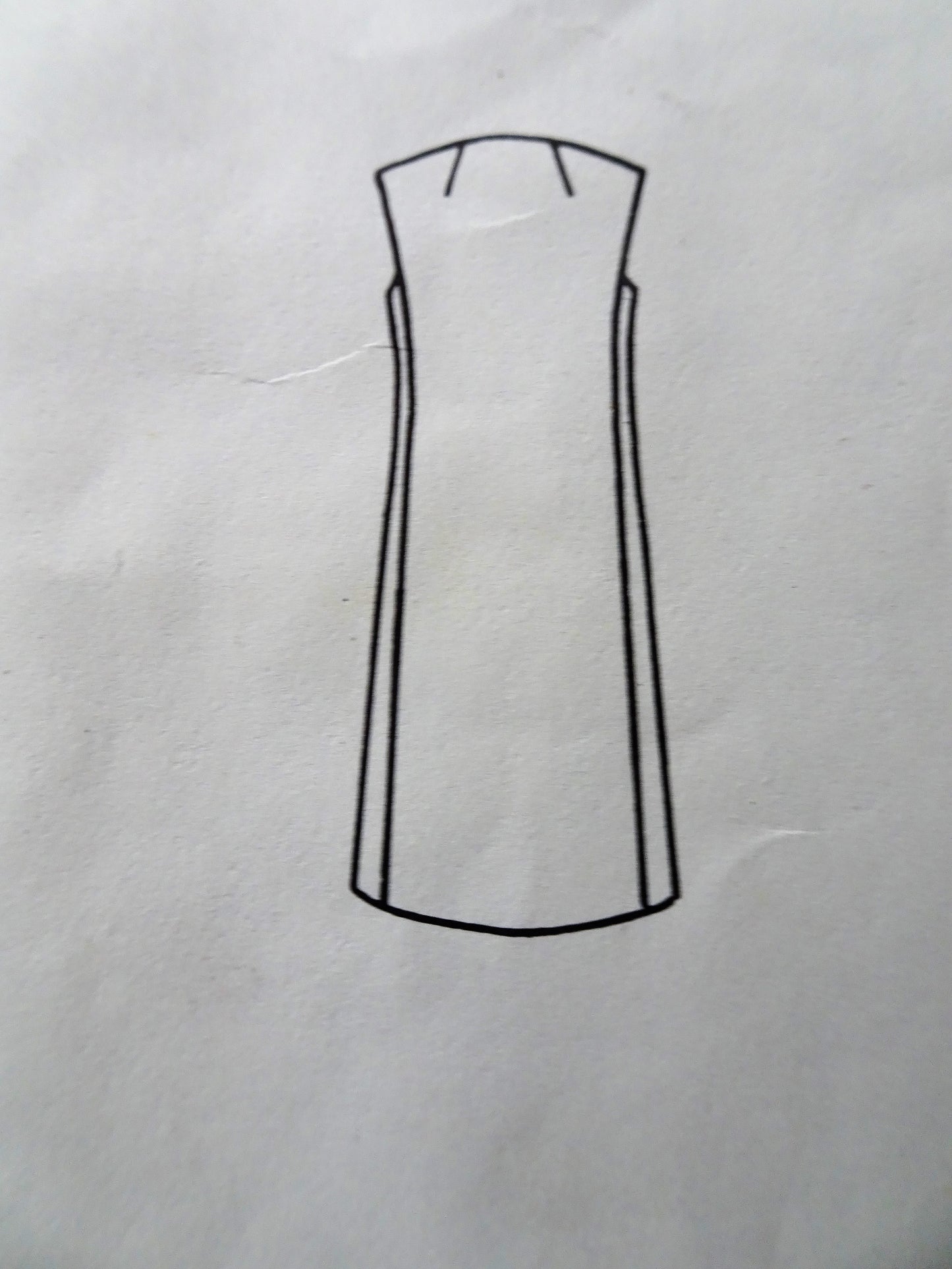 STUNNING 1960s Pertegaz Day or Cocktail Party Dress Pattern VOGUE Couturier Design 2139 Sheer Elegance, Button Interest Slim Dress Bust 36 Vintage Sewing Pattern FACTORY FOLDED