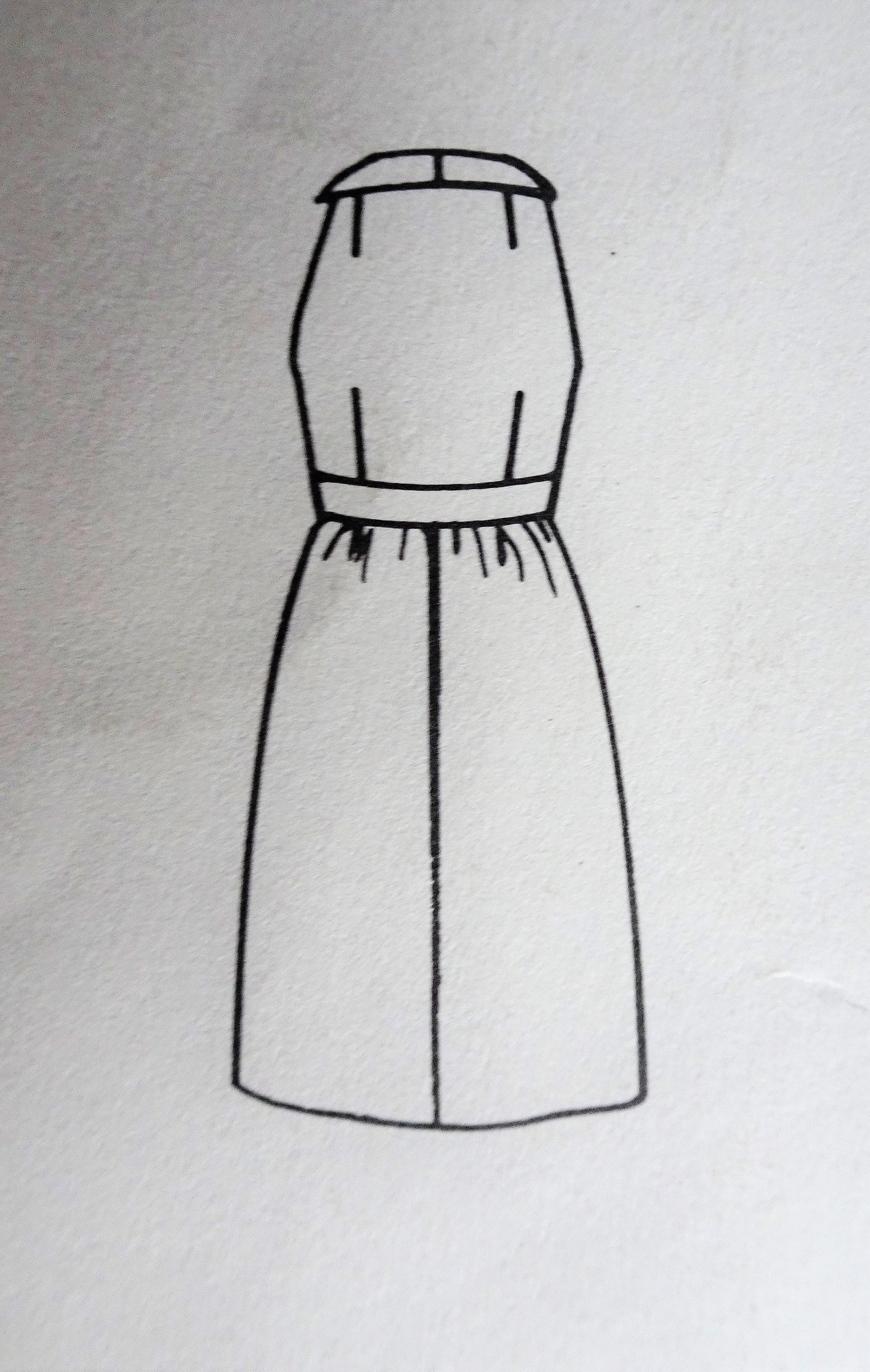 1960s LOVELY Cocktail Evening Party Dress Pattern VOGUE Americana 2170 High Waist Dress,Cutaway Arm Holes,Front Keyhole Cutout Bust 36 Vintage Sewing Pattern FF