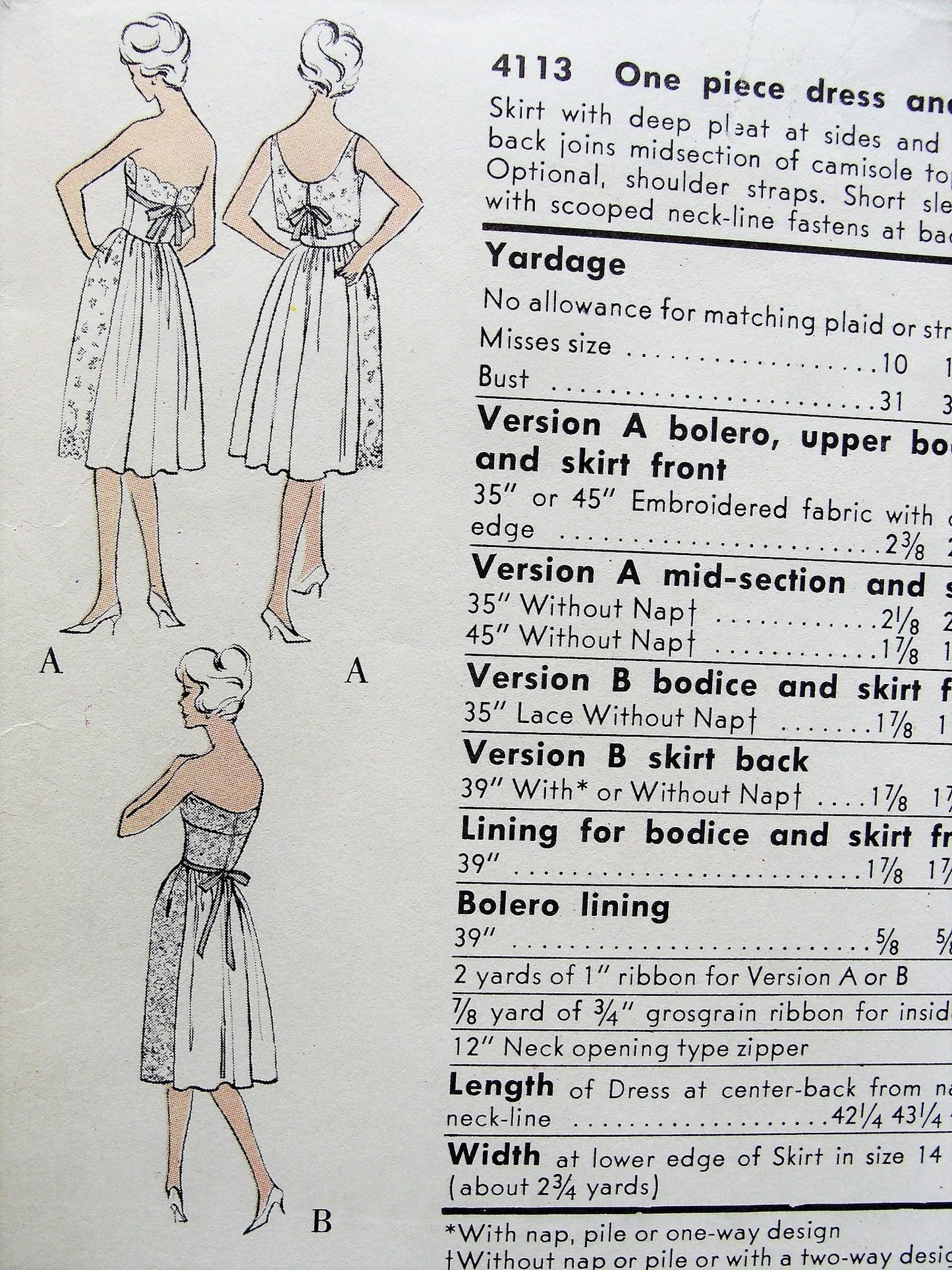 1960s STUNNING Strapless Cocktail Evening Party Dress Pattern VOGUE Special Design 4113 Figure Flattering Style Includes Bolero Jacket Bust 32 Vintage Sewing Pattern
